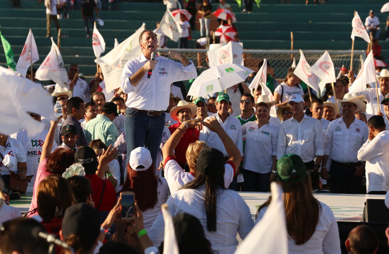 Meade se comprometió a que, de ganar las elecciones, a partir del 1 de diciembre construirá un nuevo gobierno con valores y visión.