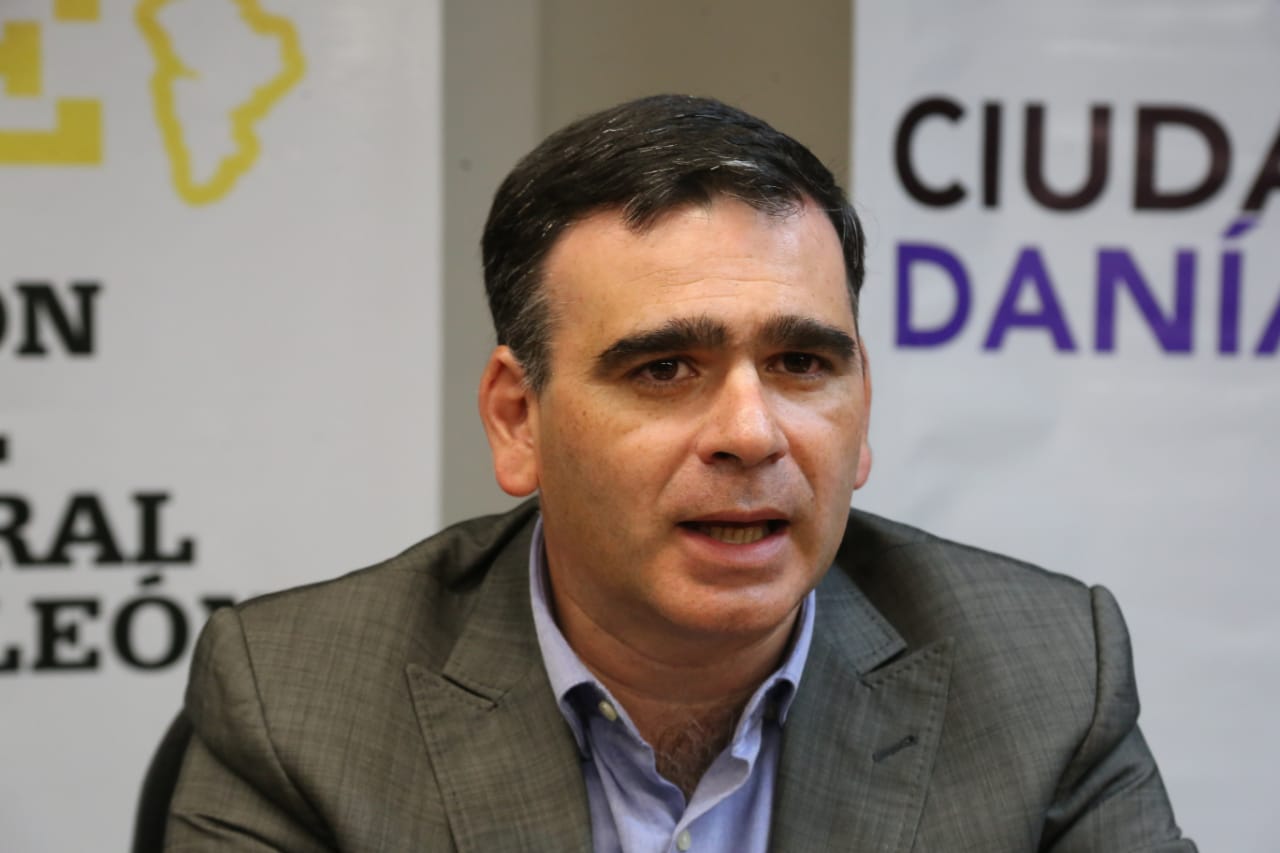 El consejero presidente de la CEE, Mario Alberto Garza Castillo. (Leonel Rocha)