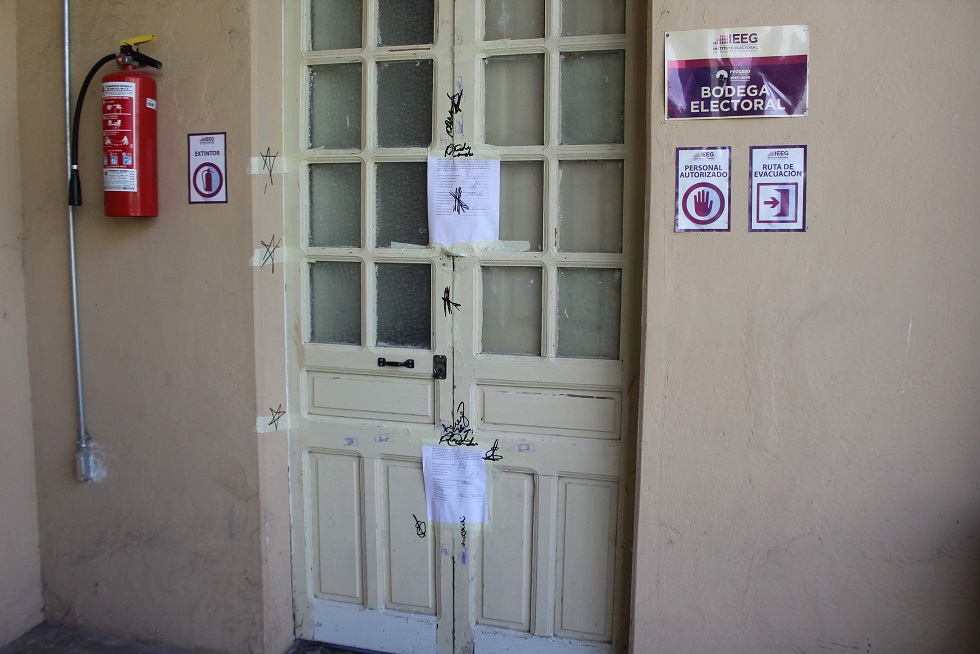 En los municipios de Apaseo ya llegó el material electoral. (Foto Dany Béjar)