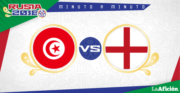 Túnez vs Inglaterra, Mundial Rusia 2018: MINUTO A MINUTO