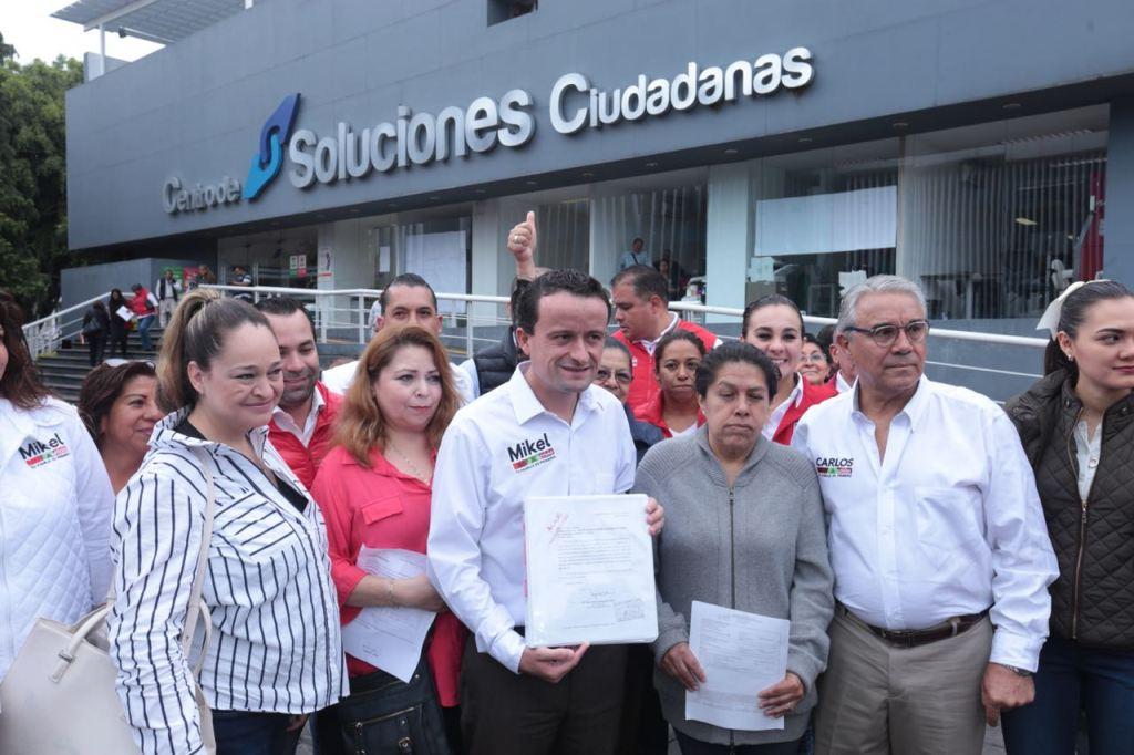 Arriola dijo que será el partido quien decida si habrá o no una sanción para el delegado. (Jesús Quintanar)