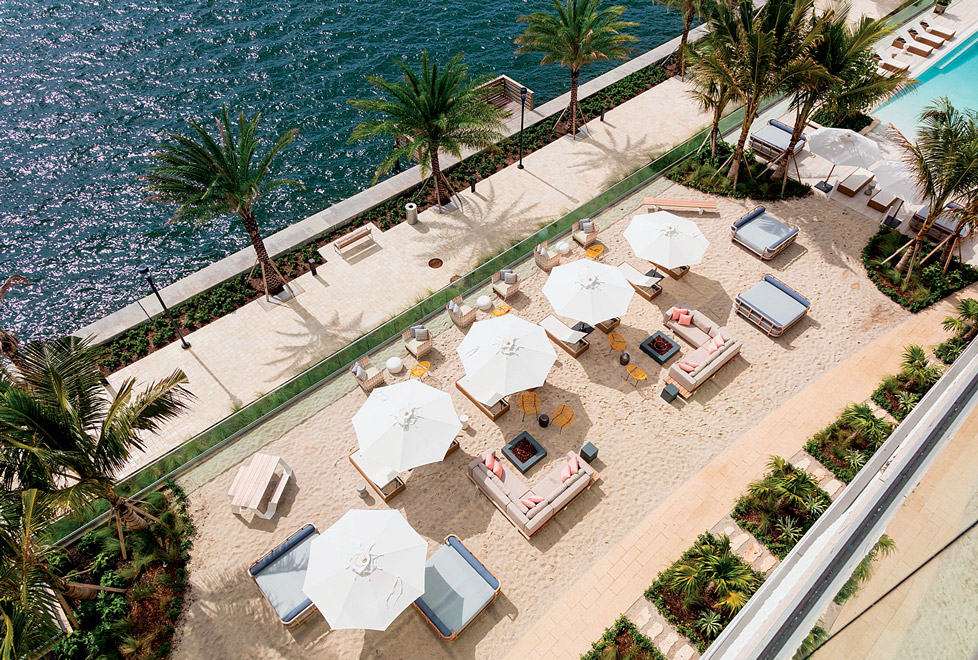 Biscayne Beach, una torre de 52 pisos, en Miami.