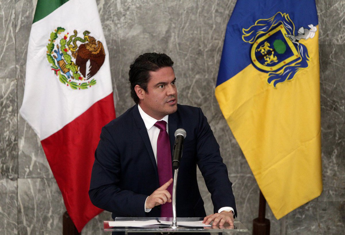 El gobernador de Jalisco, Aristóteles Sandoval (Tomada de Twitter)