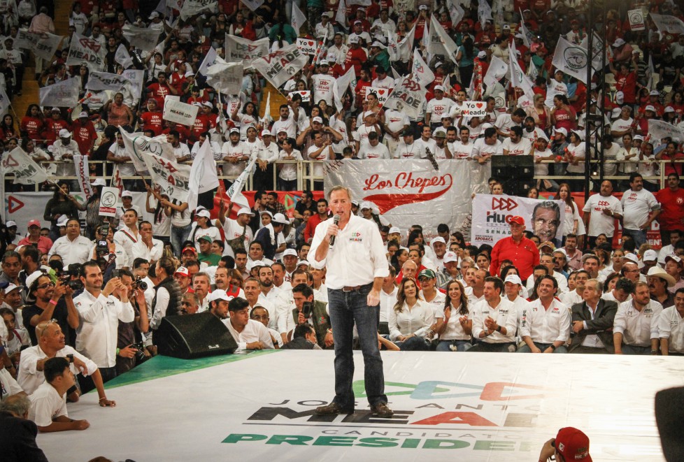 José Antonio Meade abarrotó el auditorio Benito Juárez. (Francisco Martínez)