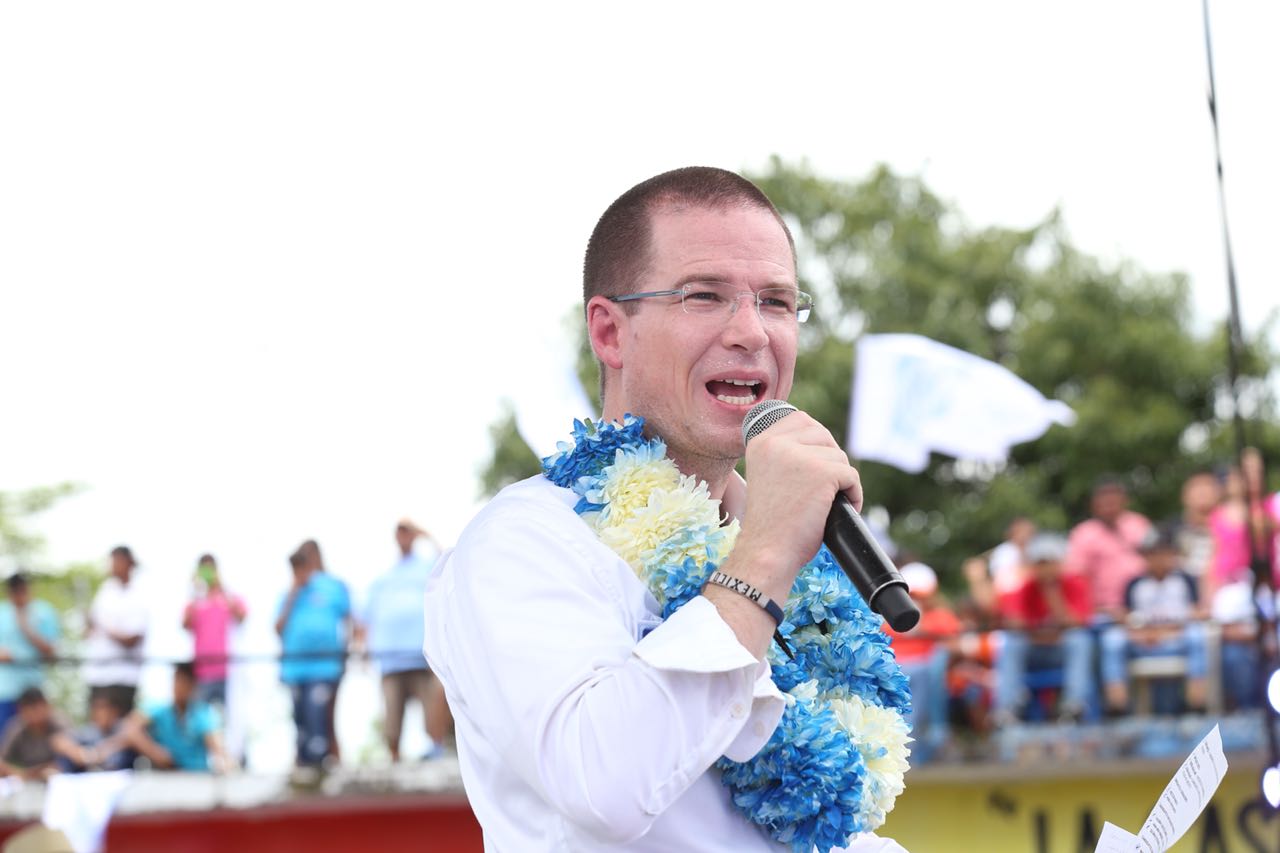 Ricardo Anaya pidió poner fin a la separación de niños migrantes en Estados Unidos. (Nelly Salas)