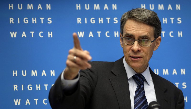 Para Roth, el movimiento es un "triste reflejo de la política unidimensional de Derechos Humanos". AP