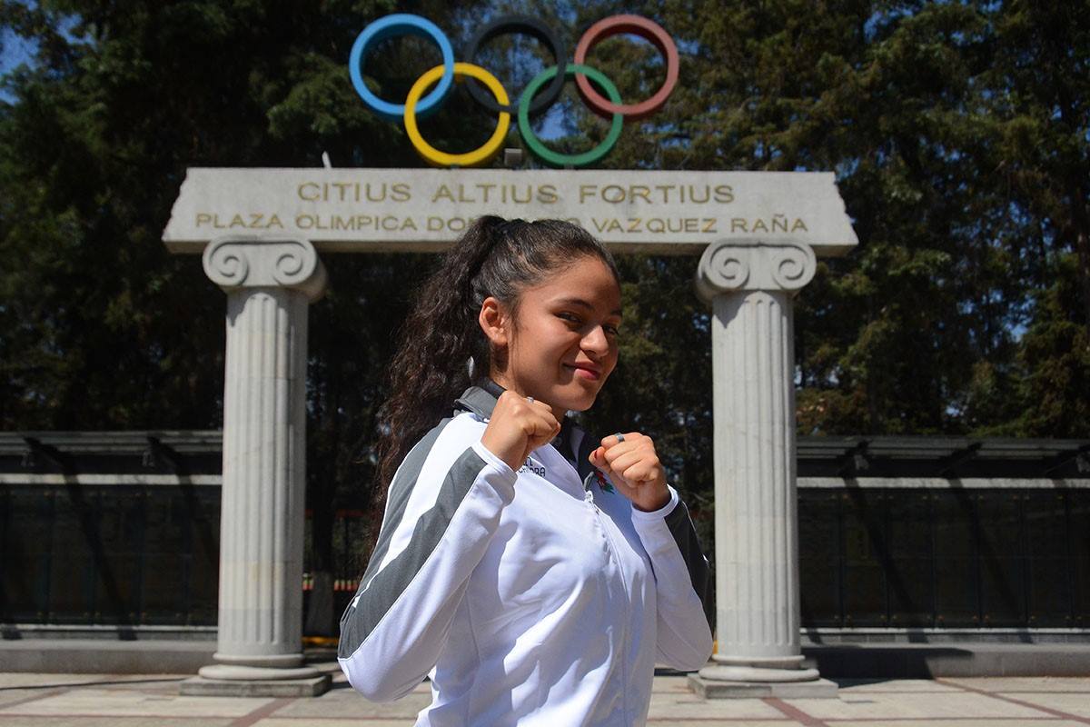 La sampetrina es la primera mexicana en representar al boxeo del país en la competencia internacional. (Cortesía)