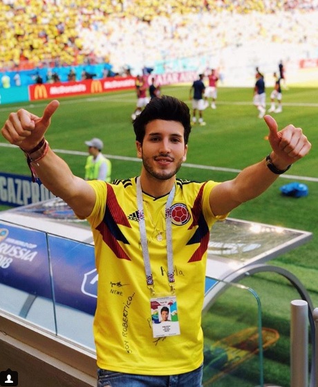 Sebastián Yatra comparte su emoción por Colombia. (Instagram)