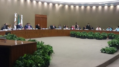 Sesión del Consejo General. (Claudia Hidalgo)