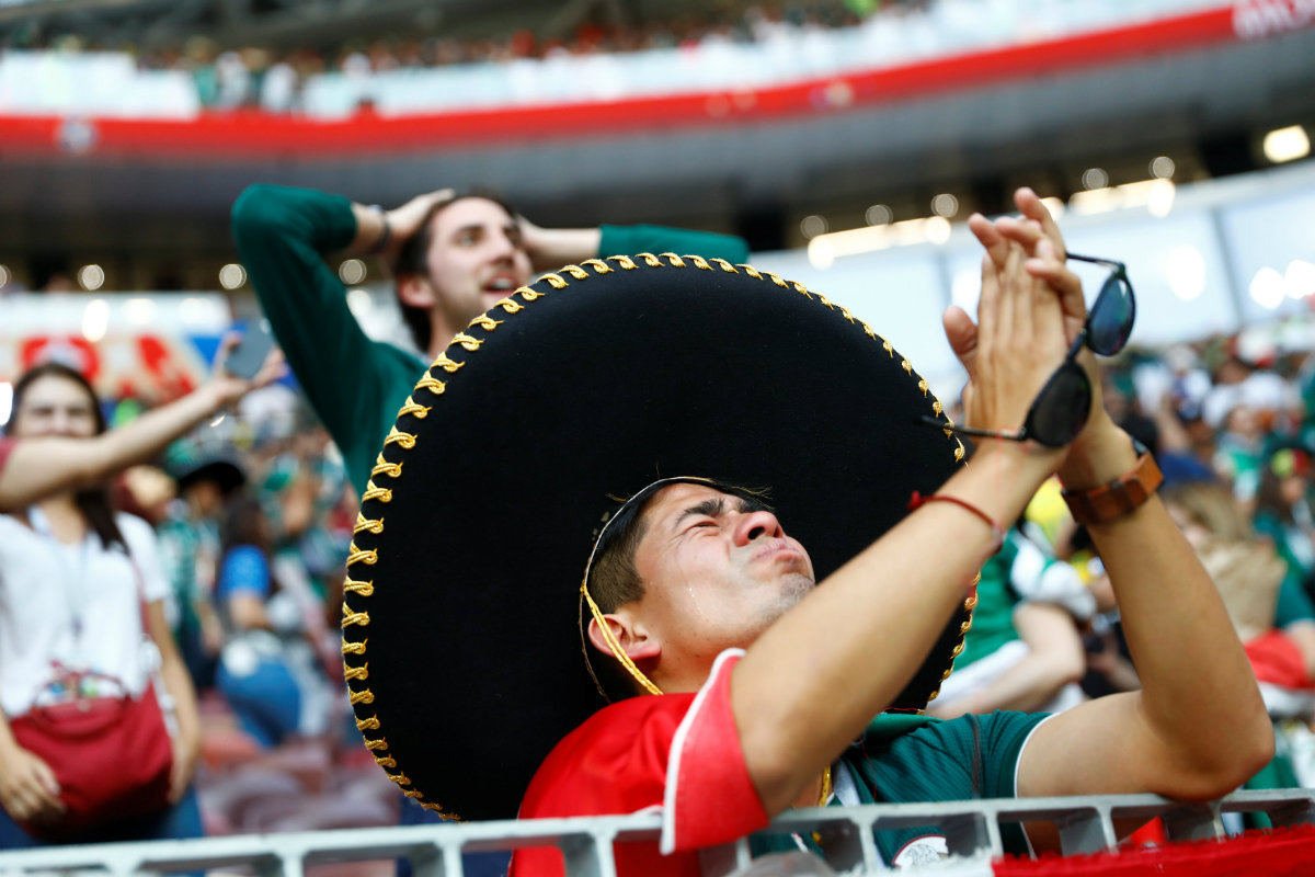 Aficionado mexicano en el Estadio Luzhniki (Reuters)