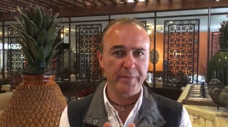El candidato de Acción Nacional a la presidencia municipal de San Miguel de Allende, Luis Alberto Villarreal