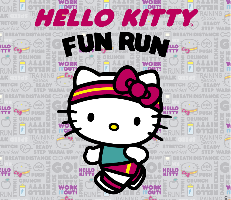 La carrera Hello Kitty Fun Run se realizará el próximo 14 de octubre. (Especial)