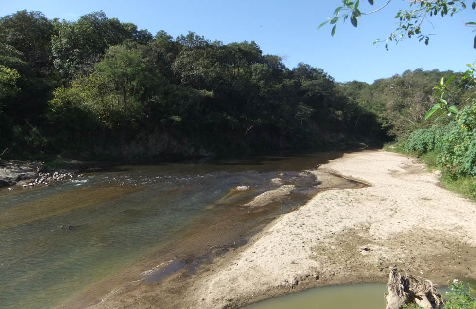 Caudal del Río Marabasco, en los límites de los estados de Jalisco y Colima (Agustín del Castillo)