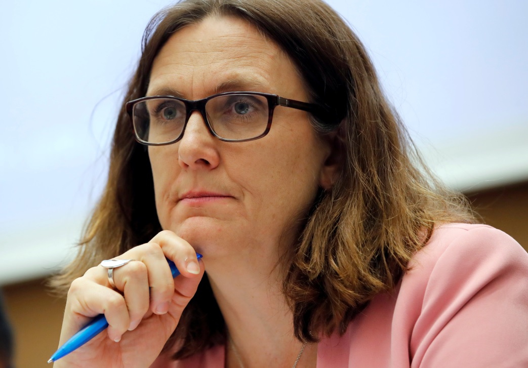 La comisaria europea de Comercio, Cecilia Malmström (Reuters)