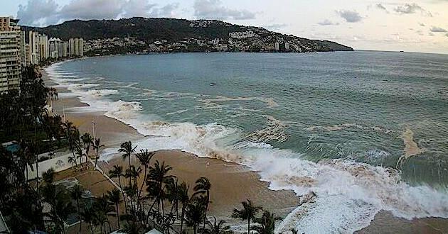 Conagua pronosticó mar de fondo durante las próximas 48 horas. (Especial)