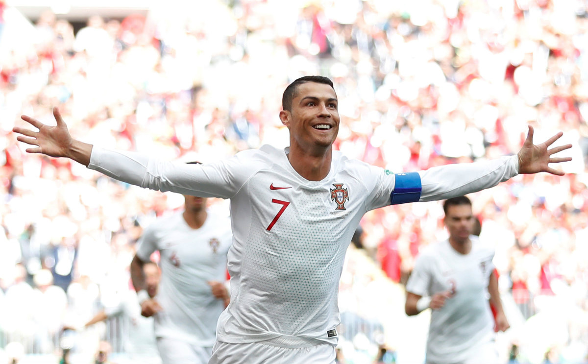 Cristiano Ronaldo abrió el marcador a los cuatro minutos de iniciado el partido (Reuters)