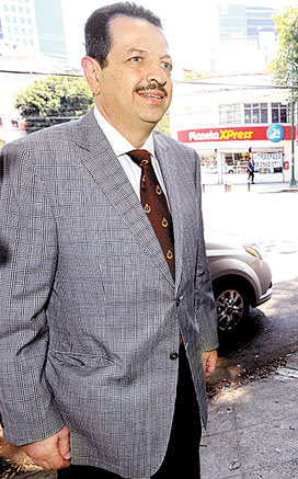 El candidato de Morena. (Nelly Salas)