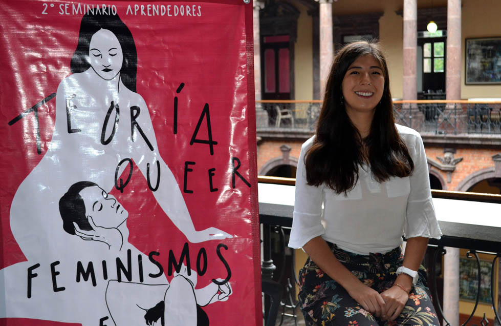 Monserrat Méndez, parte del staff de Aprendedores (Cortesía)