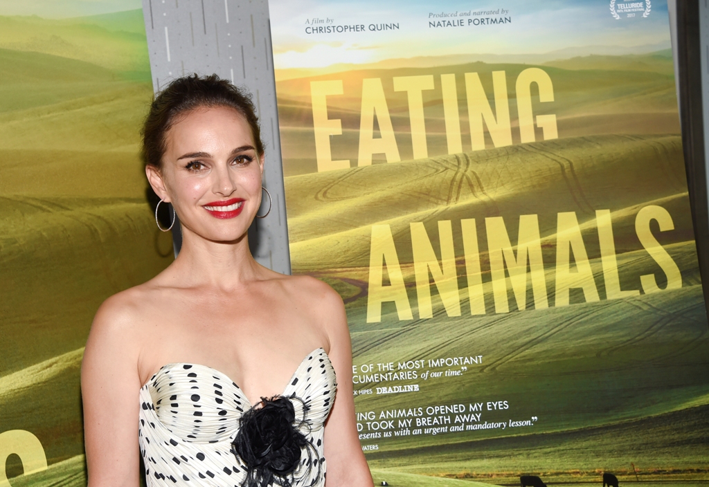 Natalie Portman presentó Eating Animals’  (AP)