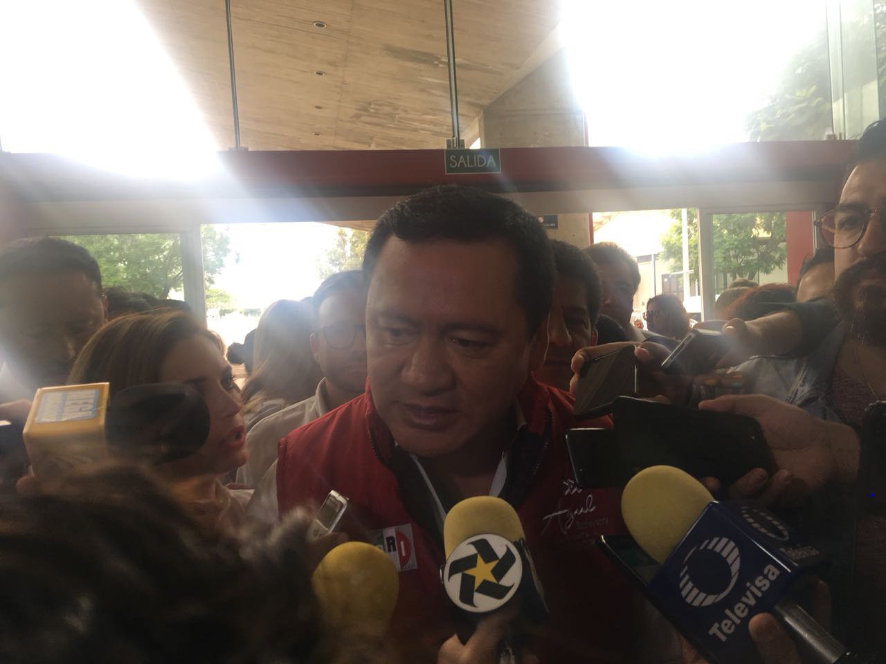 Osorio Chong habló sobre migrantes. (Foto Pablo Flores)