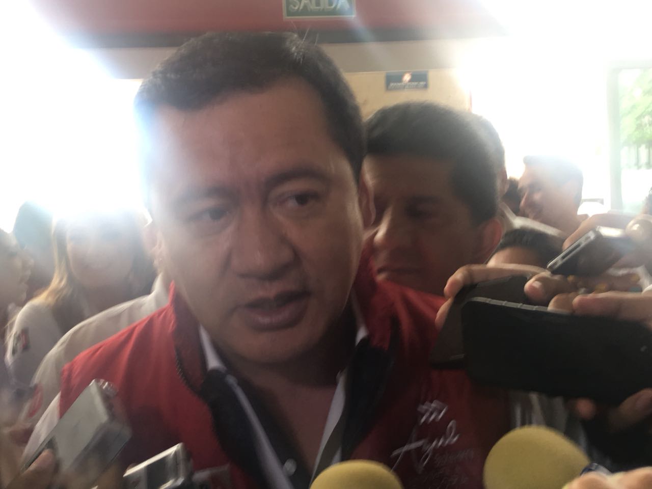 Osorio Chong, ex secretario de Gobernación en Guanajuato. (Foto Pablo Flores)
