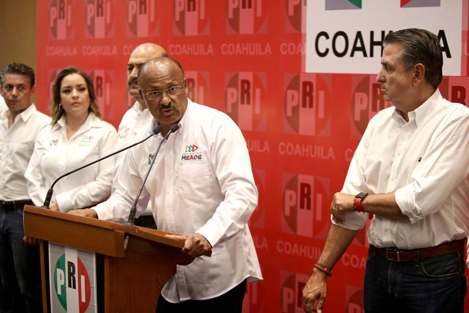 René Juárez Cisneros aseguró que su candidato repuntará en los últimos días de campaña. (Arturo Salazar)