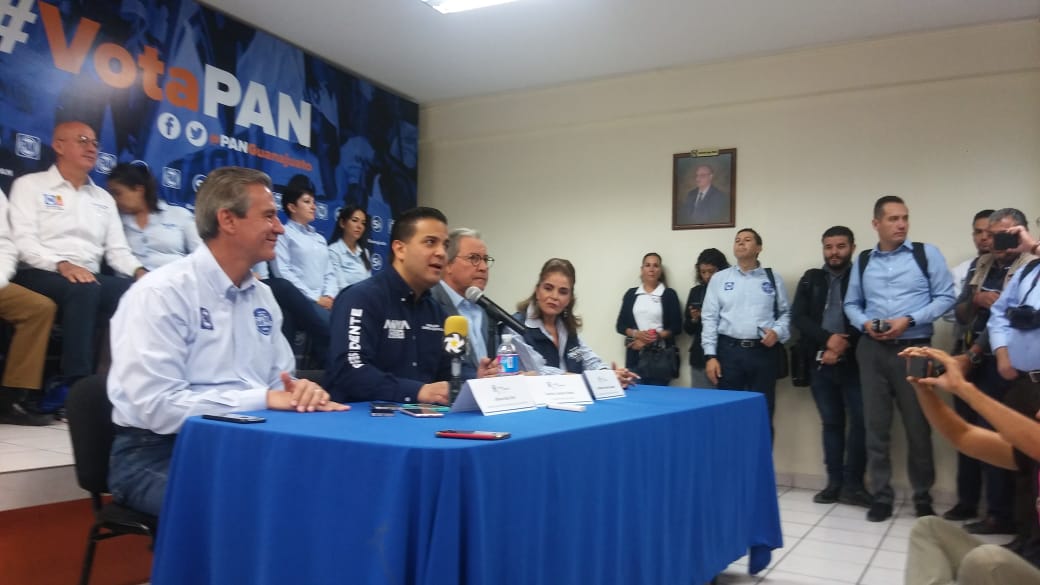 Damián Zepeda, dirigente nacional del PAN. (Foto Pablo Flores)