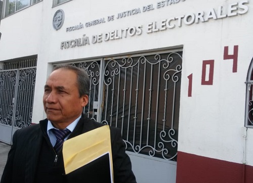 En la Fiscalía. (Monserrat Mata)