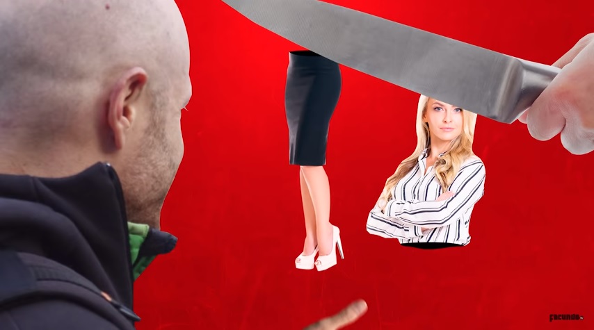 Facundo dijo que las mujeres rusas podrían "filetearse" para repartirlas entre los hombres (YouTube).