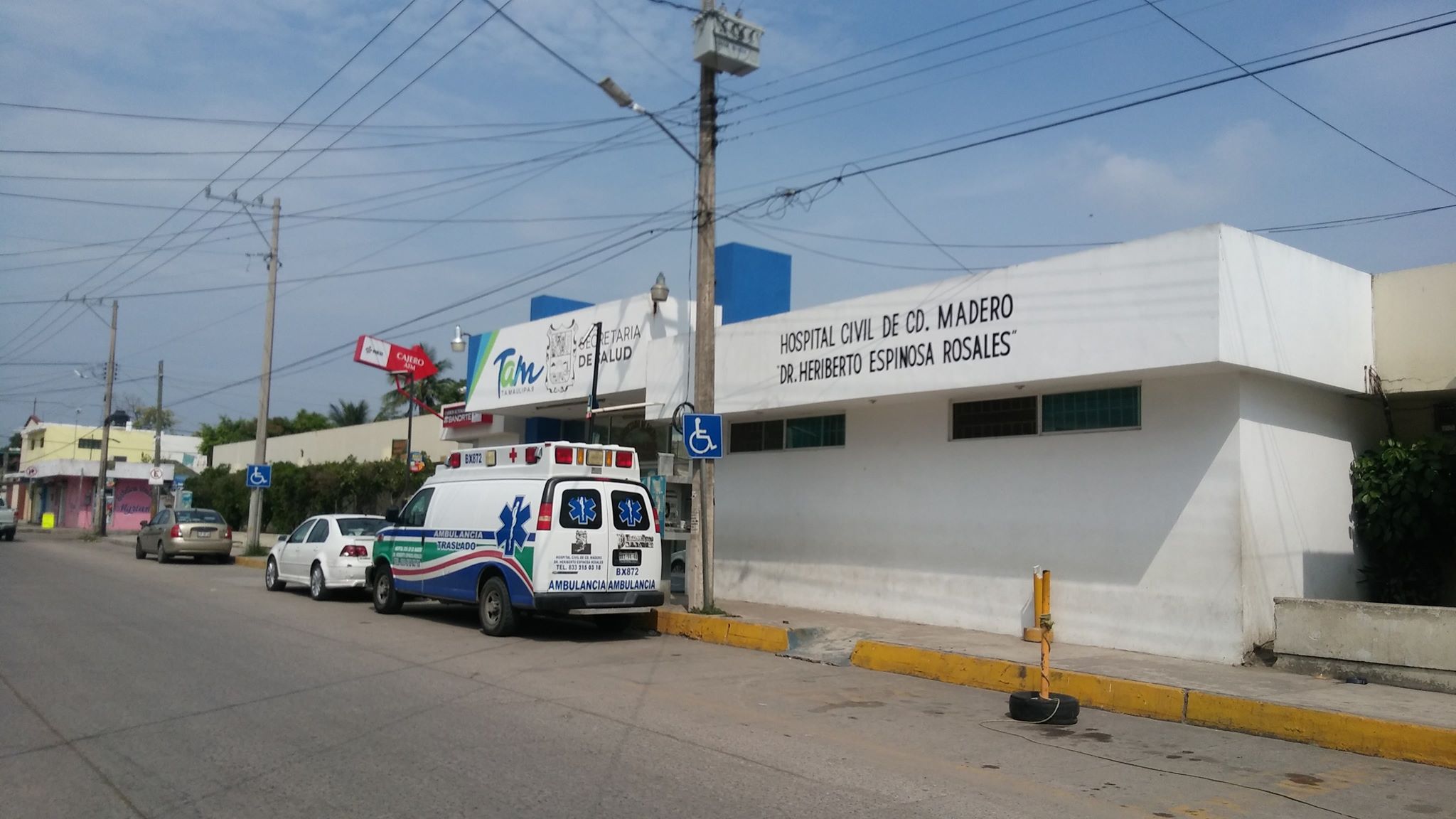 Hospital Civil de Madero.(Eugenia Gómez)