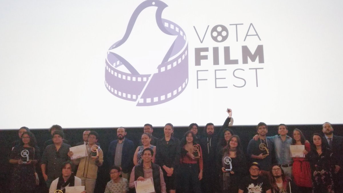 La premiación se realizó en una de las salas de Cinépolis. (Twitter: @vinculacionIECM)