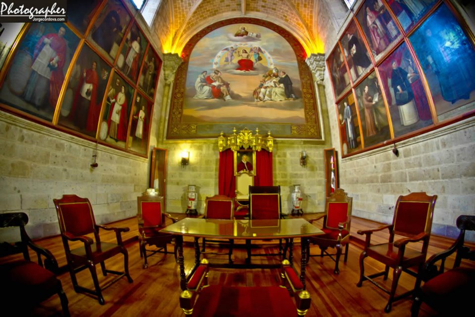 Sala capitular de la Catedral Metropolitana de Guadalajara (Cortesía)
