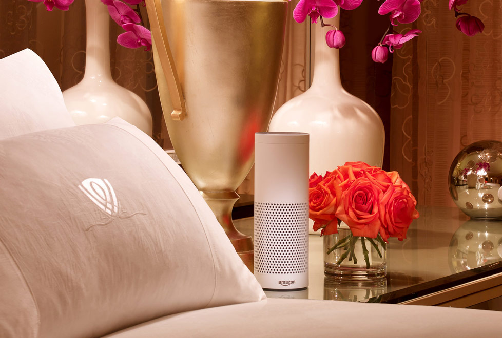 Alexa controlará los servicios de la habitación (Cortesía).
