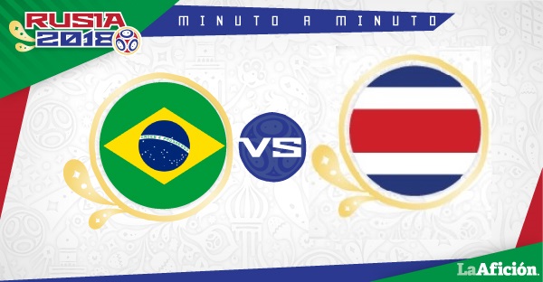 Brasil vs Costa Rica en vivo y minuto a minuto (La Afición)