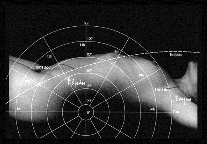 Captura el cuerpo femenino y traza sobre él constelaciones guiadas por lunares en la piel (Especial)