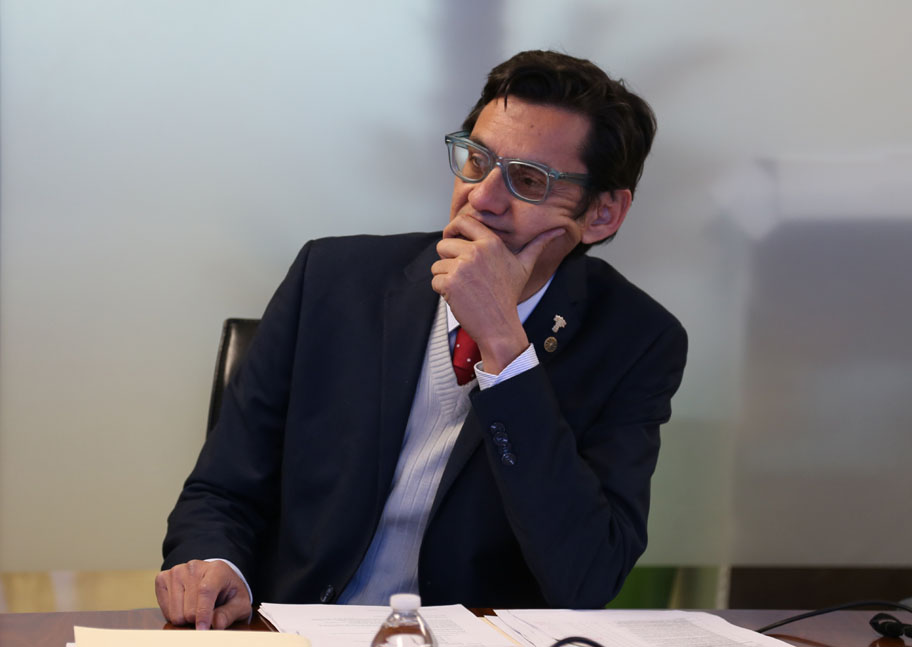 El director del IMCE, Elías Agüero, no ha dado información sobre el caso. (Martín Piña)
