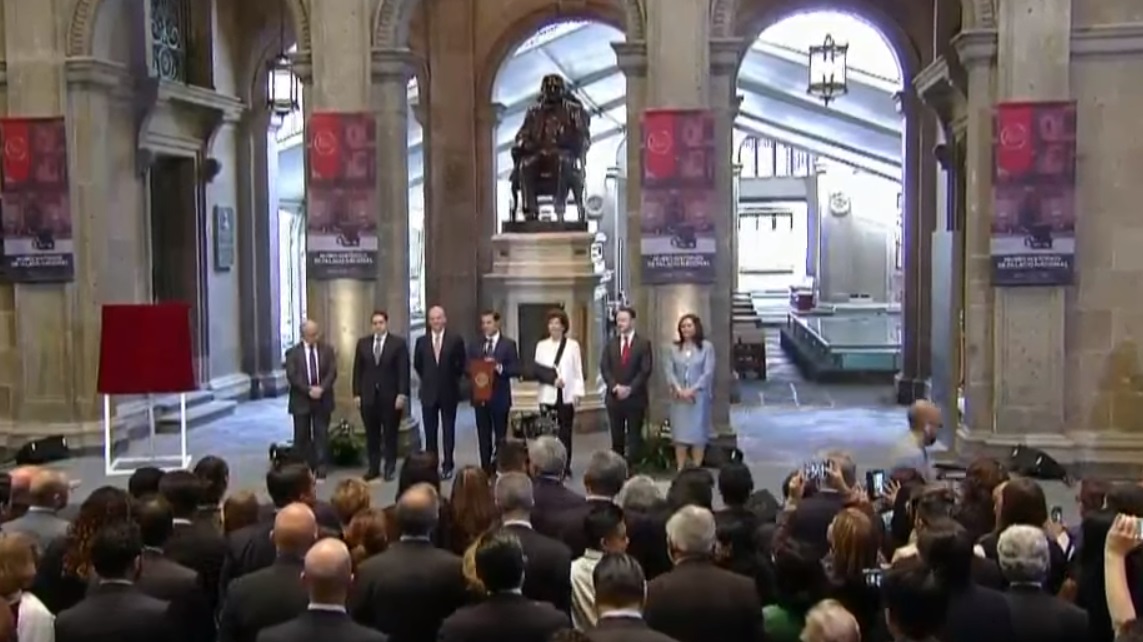 Enrique Peña Nieto durante la inauguración/Especial