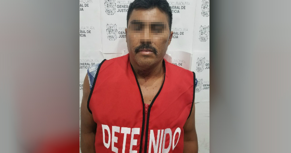 José Luis "N" fue reconocido por la víctima del delito de agravio sexual en el mes de junio (Cortesía)
