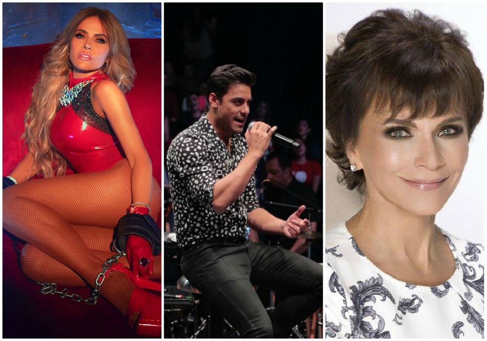 Gloria Trevi,  Carlos Rivera y  Paty Chapoy, entre otros, son los famosos que apoyan a México (Especial).