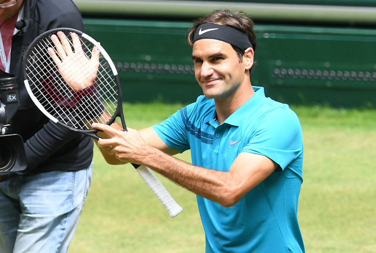 Roger Federer es finalista en Halle (AFP)