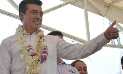 Rutilio Escandón, candidato de Morena a la gubernatura de Chiapas.