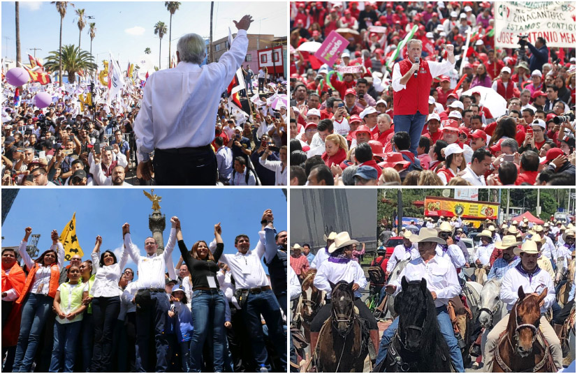 Inicia la temporada de cierre de campañas. (Óscar Ávila).