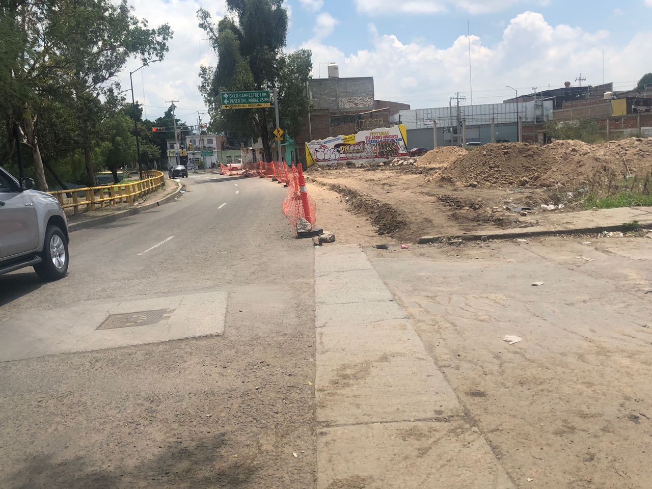 Obras recién comienzan en el Malecón. (Joana Casillas)