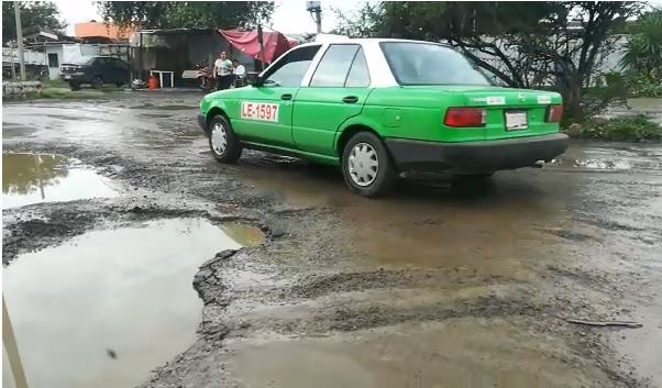 Baches en colonia San José del Durán.