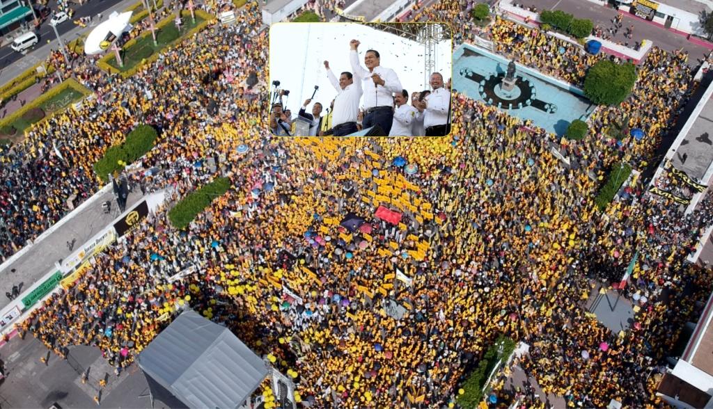 Cierre de Juan Hugo de la Rosa García. (Cortesía)