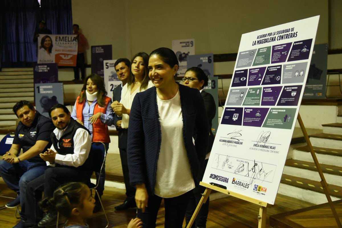 Se comprometió a invertir en la instalación de arcos para identificar las placas de automóviles y detectar las unidades robadas. @Ale_BarralesM