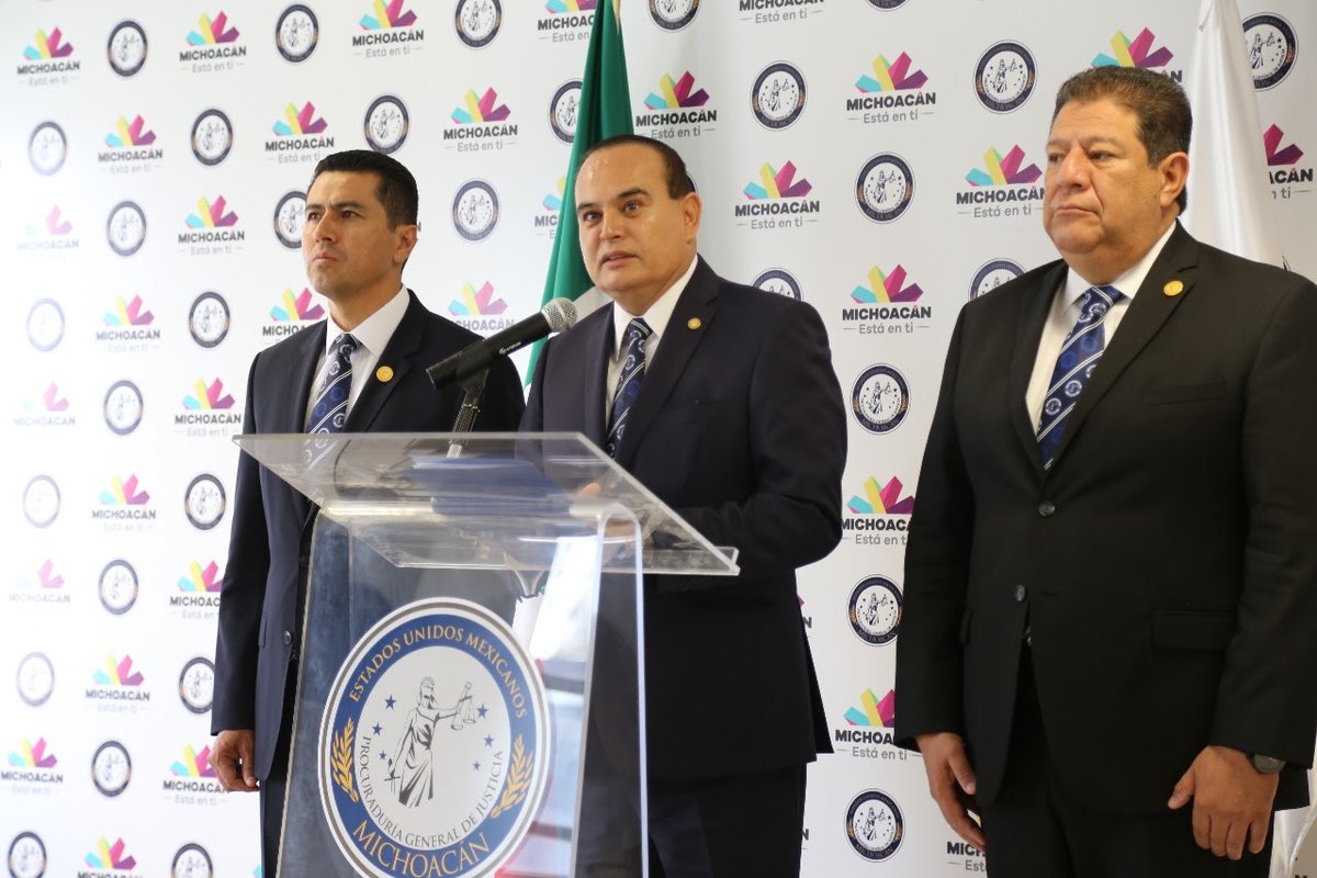 El procurador de Michoacán, Martín Godoy Castro.