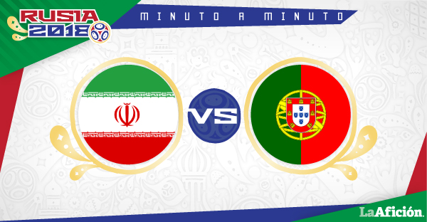 Irán vs Portugal, Mundial 2018: MINUTO A MINUTO