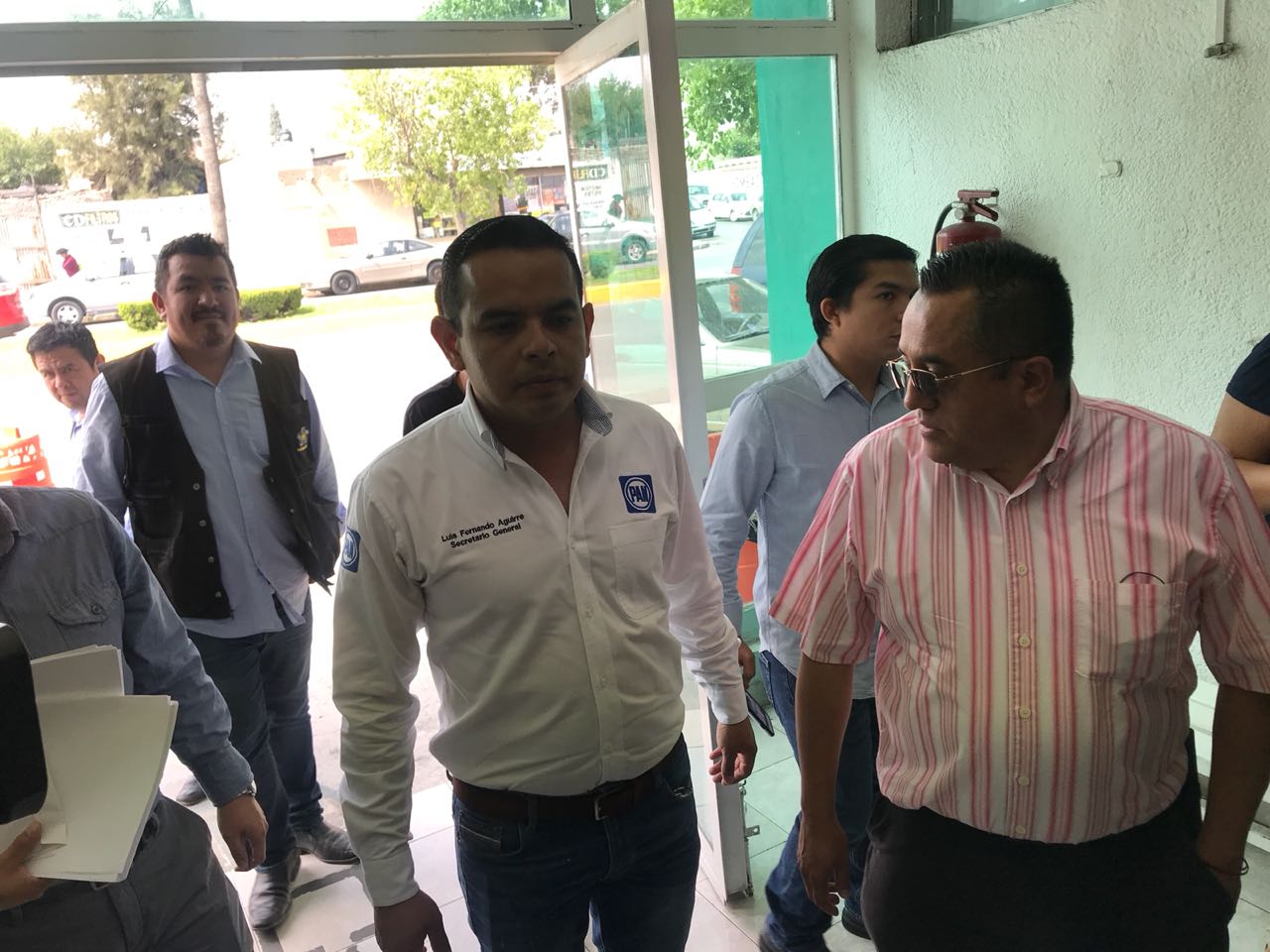 Luis Fernando Aguirre, secretario General del Partido Acción Nacional en Coahuila. (Ana Ponce)