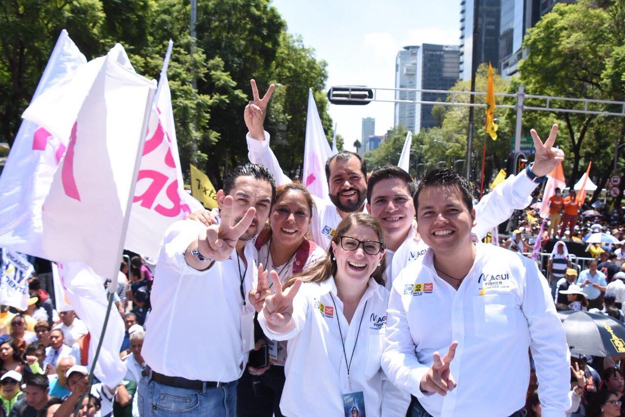 Magui Fisher adelantó que este 1 de julio ganará el Frente y con ello se podrá traer paz y tranquilidad para todos los habitantes de la capital.